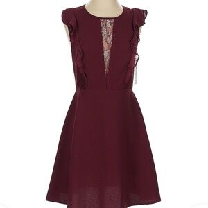 NWT BCBGeneration Burgundy Dress